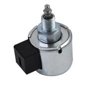 Solénoïde Solénoïde de coupure de carburant de remplacement pour carburateur, compatible avec Briggs, Stratton 694393, compatible avec carburateur Walbro Carburant Coupure Arrêt Off Solénoïde
