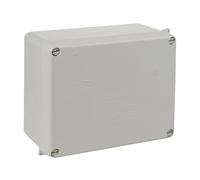 Solera® 160 × 135 × 70 mm IP65 Boîte de dérivation extérieure étanche IK08 sans cônes • 817 • Gris • 1 unité
