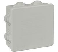 Solera - Boîte de dérivation carrée IP55 7 entrées - 100 x 100 x 45 mm G