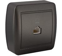 Solera Prise RJ45 Cat 5 - Noir