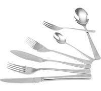 Solex Karina Ensemble de couverts 84 pièces pour 12 personnes, y compris les couverts à poisson