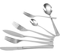 Solex Karina Ensemble de couverts 84 pièces pour 12 personnes, y compris les couverts à poisson