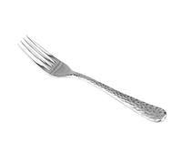 Solex Lena Lot de 6 fourchettes de table aspect martelé
