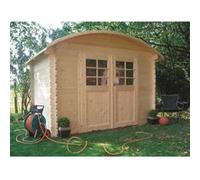 Abri De Jardin 28mm Double Porte Et Kit Ventilation Dainville Solid