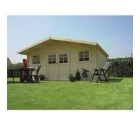 Abri Jardin Bois "Zürich" - 19.71 M² - 5.08 X 3.88 X 2.53 M - 28 Mm