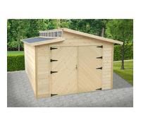 Solid Garage bois Torino 570 x 360 cm – 28 mm