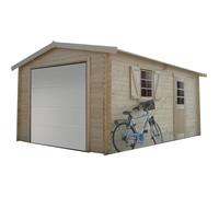 Garage Bois - 19.26 M² - 2.58 X 5.38 X 2.53 M - 40 Mm