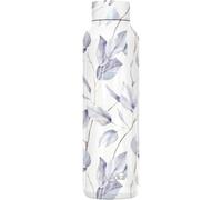 Bouteille Isotherme 510 ml au Décor Floral Bouquet Etanche Gris