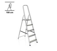 SOLID III Echelle pliante - 5 marches - Échelle pliante Aluminium