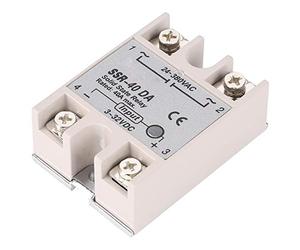 Solid State Relais 1 phase DC AC SSR-40DA 40A 3-32V DC / 24-380V AC Solid State Relaismodule
