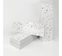 Solidchoice - 27 autocollants en vinyle pour murs, effet terrazzo, idéaux pour la cuisine et la salle de bain
