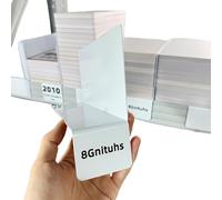 Solidchoice - 50 séparateurs d'étagères de 7,8 x 4 pouces pour boîtes de rangement
