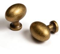 Solidchoice - Boutons de placard en laiton anciens - Boutons vintage pour commode et cuisine
