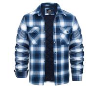 Solidchoice - Chemise en flanelle pour hommes, motif à carreaux, avec isolation thermique