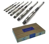 Solidchoice - Coffret de 7 limes à main réglables HV - H3, présentés dans une boîte en bois