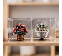 Solidchoice - Coffret vitrine en 2 pièces, étanche à la poussière, pour les modèles LEGO