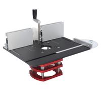 Solidchoice - Élévateur de table de défonceuse en aluminium avec plaque d'insertion pour le travail du bois