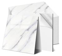 Solidchoice - Ensemble de 44 dalles adhésives, motif marbre, pour cuisine et salon