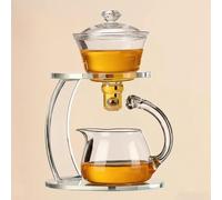 Solidchoice - Ensemble de théières en verre avec infuseur et fonction de percolation semi-automatique