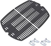 Solidchoice - Grilles de cuisson en fonte pour barbecues gaz des séries Q200/Q2000 - Lot de 2
