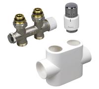 Solidchoice - Kit de raccordement pour radiateurs de salle de bain