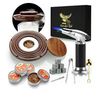 Solidchoice - Kit pour fumoir à cocktails, comprenant des pierres pour whisky et un brûleur