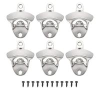 Solidchoice - Lot de 24 ouvre-bouteilles muraux - Ouvre-bouteilles à bière vintage avec vis, pour décoration de bar