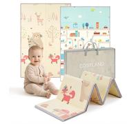 Solidchoice - Matelas pliable pour enfants, motifs Pommelbär et voiture de ville