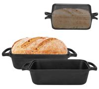 Solidchoice - Moule à pain en fonte avec couvercle, pour des pains parfaits