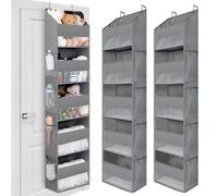 Solidchoice - Organisateur de porte-clés avec 5 compartiments (lot de 2)