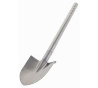 Solidchoice - Pelle ronde en acier inoxydable, 60 cm
