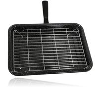 Solidchoice - Poêle de cuisson et de grill universelle, de petite taille, avec poignée amovible