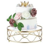 Solidchoice - Présentoir à gâteaux doré pour cupcakes et desserts