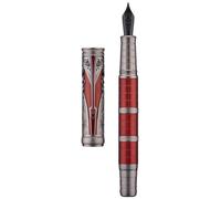Solidchoice - Stylo plume rétro avec gravure, présenté dans un coffret