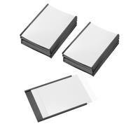 Solidchoice - Supports magnétiques pour étiquettes avec inserts en papier, lot de 25