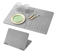 Solidchoice - Tapis de séchage en diatomite de grande taille pour plan de travail