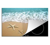 Solidchoice - Tapis de sol antidérapant - Vinyle - Motif étoile de mer - 76 x 51,5 cm - Protection pour cuisine