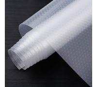 Solidchoice - Tapis de sol transparent non adhésif pour cuisine, dimensions 44,5 x 500 cm