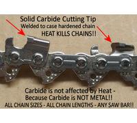 Solide Carbure 196208-3 - E-650-40.6cm Chaîne Tronçonneuse Makita UC4051A Voir