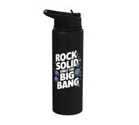 Solide comme le roc depuis le Big Bang, un astéroïde drôle, l'espace météore Stainless Steel Insulated Water Bottle