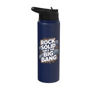 Solide dans l'espace depuis le Big Bang, un étrange astéroïde météore Stainless Steel Insulated Water Bottle