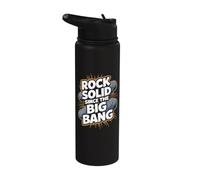 Solide dans l'espace depuis le Big Bang, un étrange astéroïde météore Stainless Steel Insulated Water Bottle