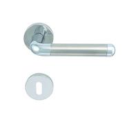 Solido Poignée de Monaco murale avec rosace BB Multicolore Barbe, finition en acier inoxydable, 1710-2220-2221, 1710-16u.240.m