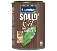 BLANCHON Huile cire dure monocouche pour bois Solid'Oil 250ml Snow