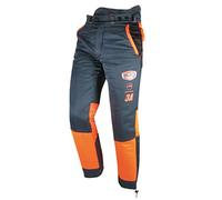 Solidur AUPA3A - Pantalon de Sécurité pour Tronçonneuse Authentique - Type A Classe 3 - Confort et Protection Exceptionnels - Taille XL - Gris