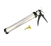 SolidWork Mastic professionnel entièrement métallique avec fort rapport de poussée 400-600 ml pour pistolets à calfeutrer