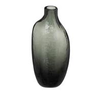 Soliflore en Verre Design Irrégulier 19cm Gris