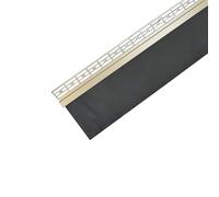 Solin à Bavette Plomb Plissé Naturel - Largeur 170 mm - Porte-Solin Sahara Intégré - Modèle Stop Enduit - Longueur 2m