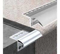 Solin de larmier en aluminium | Blanc, largeur 50 mm ; Plusieurs longueurs : dérivation d'eau extérieure(L-220cm/86.6inch)
