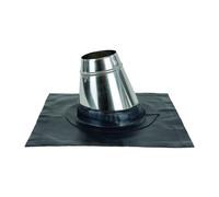 Solin de toit 26°-35° avec tablier Wakaflex - double paroi - Schiedel ICS 150 mm